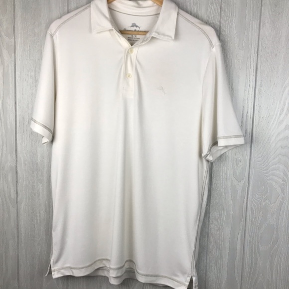 Tommy Bahama Other - Tommy Bahama soft cream polo style shirt